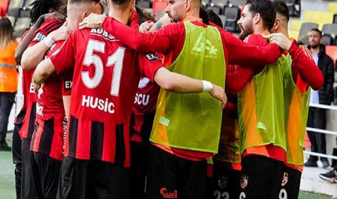 Trendyol Muhteşem Ligi'n 28. haftasında Gaziantep FK sahasında Kayserispor'u 1-0