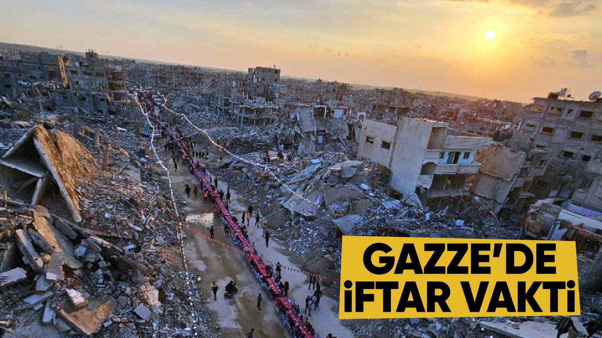 İsrail ile yapılan ateşkes sonrası Gazze'ye dönen Filistinliler, Ramazan'ın birinci