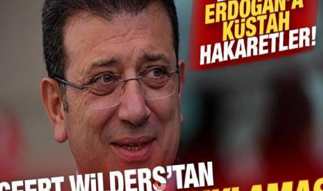 Hollandalı İslam zıddı siyasetçi Geert Wilders, Ekrem İmamoğlu'nun gözaltına alınmasına