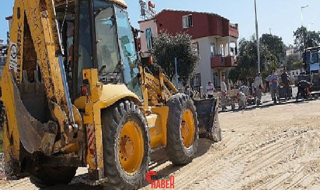 Kemer Belediye Lider Yardımcısı Emin Gül, Göynük Mahallesi’nde imali devam