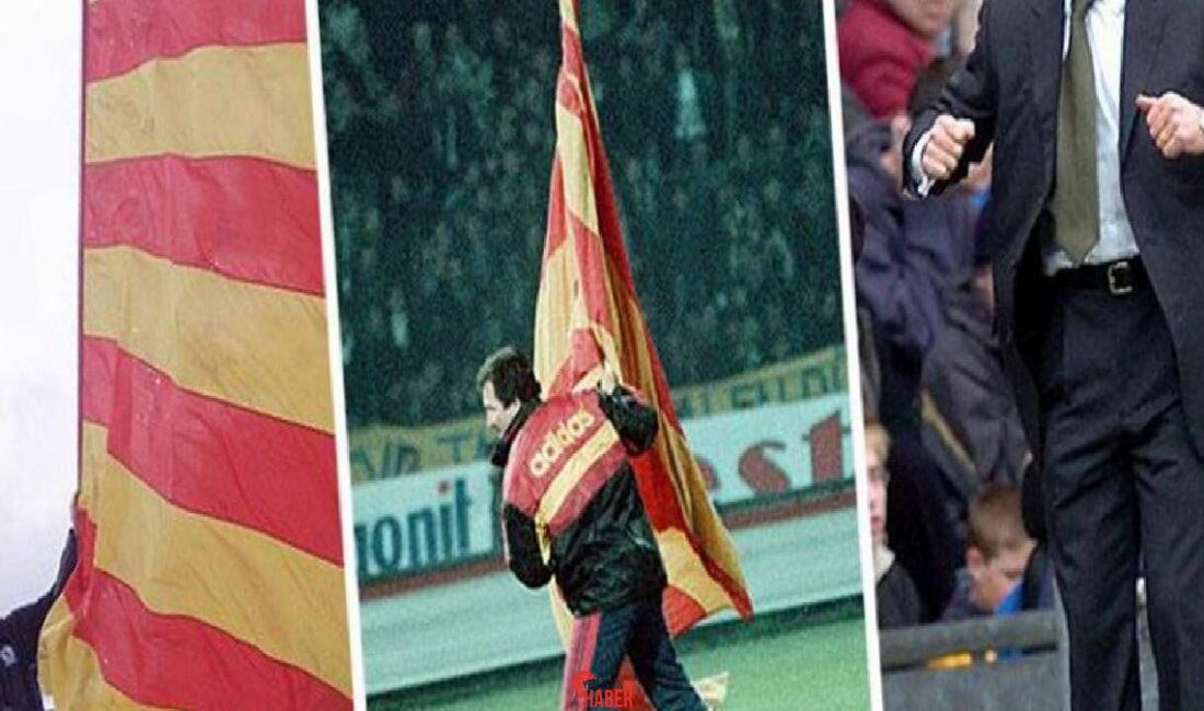 Galatasaray teknik yöneticiliğini yaptığı periyot Fenerbahçe'nin stadına bayrak dikerek akıllara
