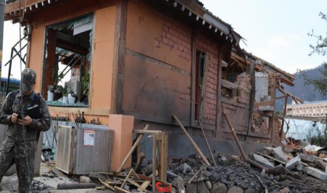 Gyeonggi eyaletinde kırsal bir yerleşim alanına ABD ile ortak atış