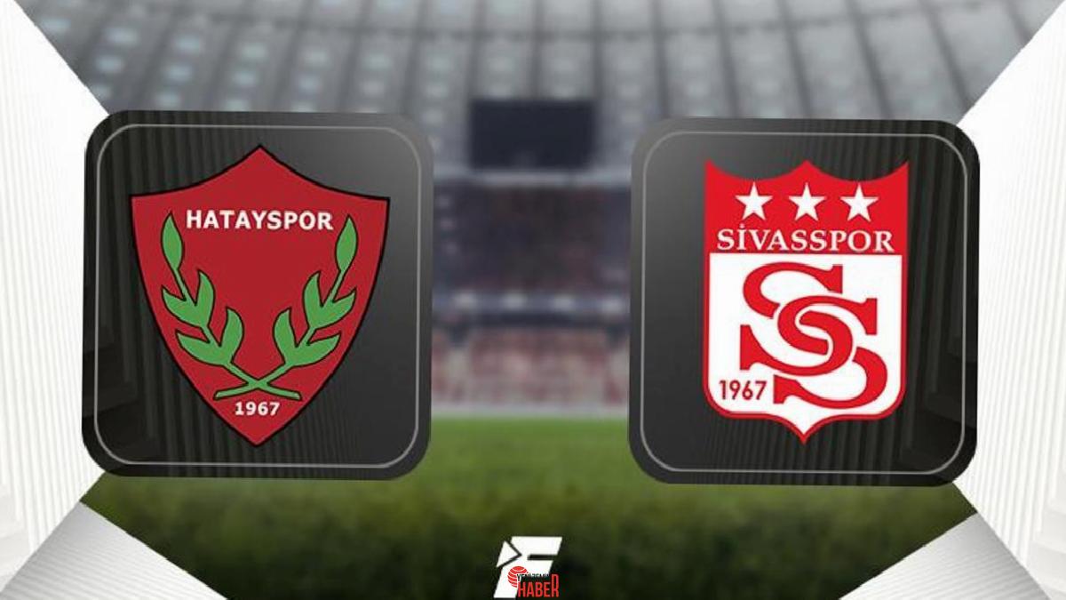 Trendyol Muhteşem Lig'in 28. hafta mücadelesinde Hatayspor ile Sivasspor karşı