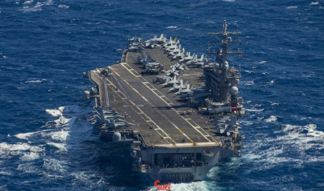 Yemen'deki İran destekli Husiler, ABD’ye ait uçak gemisi Harry S.