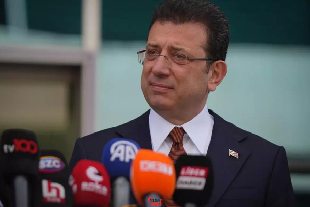 Terör ve yolsuzluk soruşturmasında tabir işlemi tamamlanan İBB Başkanı Ekrem