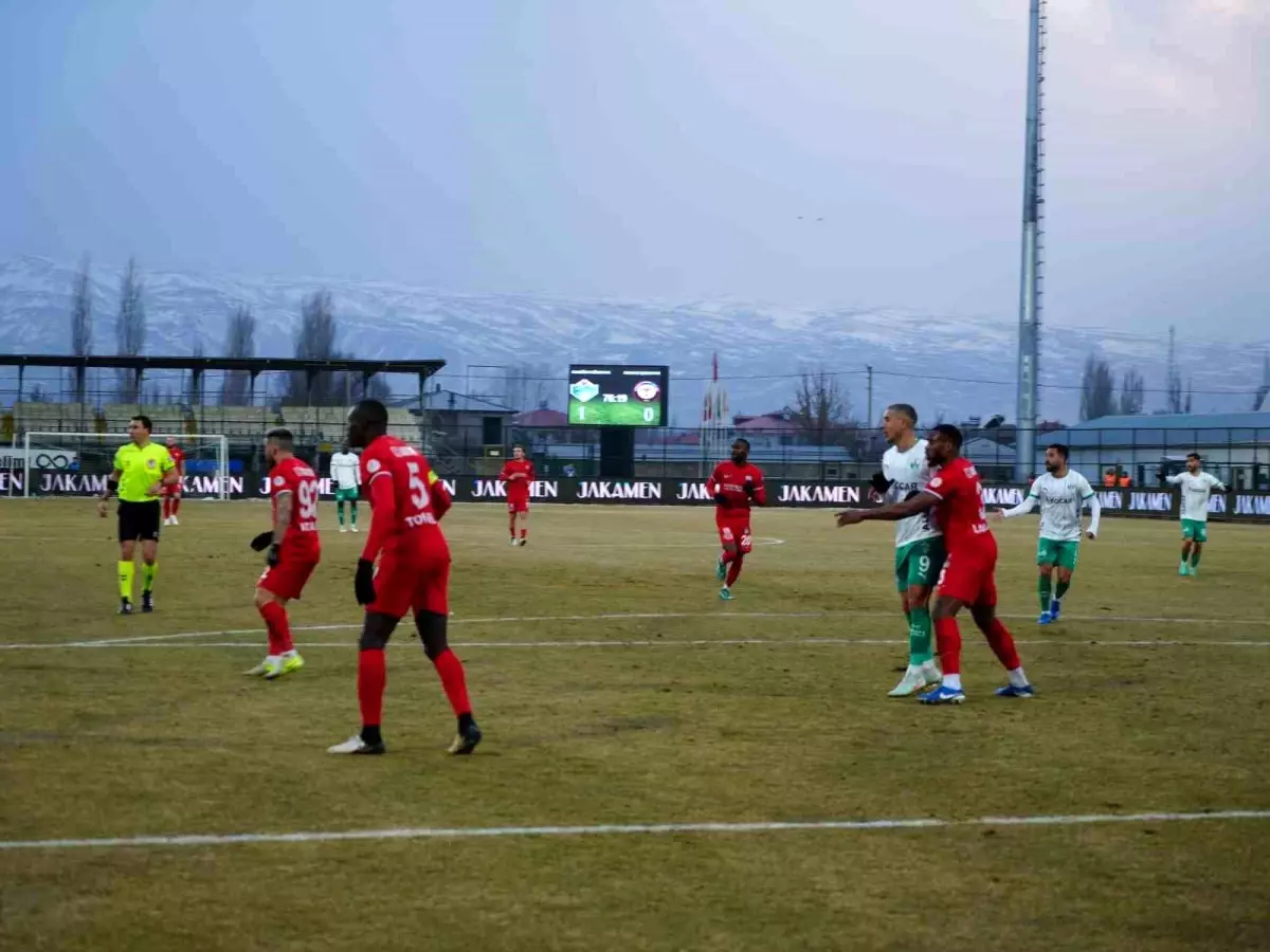 Iğdır FK, Trendyol 1. Lig'de Çorum FK'yi 27. haftada 1-0