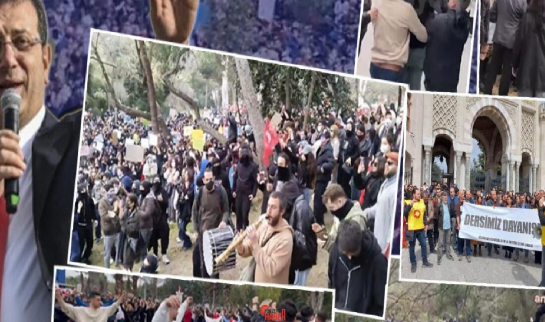 İBB Başkanı Ekrem İmamoğlu'nun gözaltına alınmasıyla başlayan protestolar, tutuklanmasının ardından