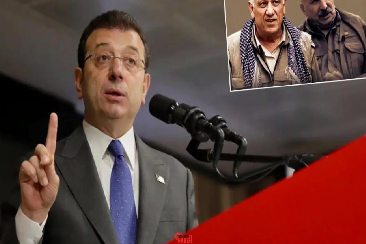 İBB Başkanı Ekrem İmamoğlu ve 6 kişi PKK/KCK terör örgütüne