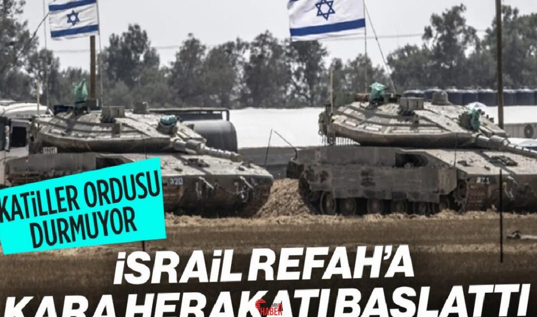 İsrail Savunma Kuvvetleri (IDF), Gazze Şeridi’nin güneyindeki kara operasyonlarını genişlettiğini