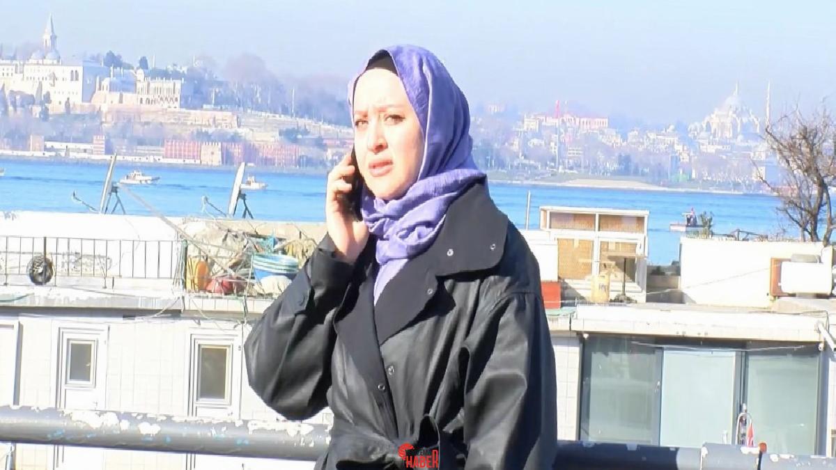 Üsküdar'da arabası bilinmeyen bir nedenle alevlere teslim olan şoför, aracının