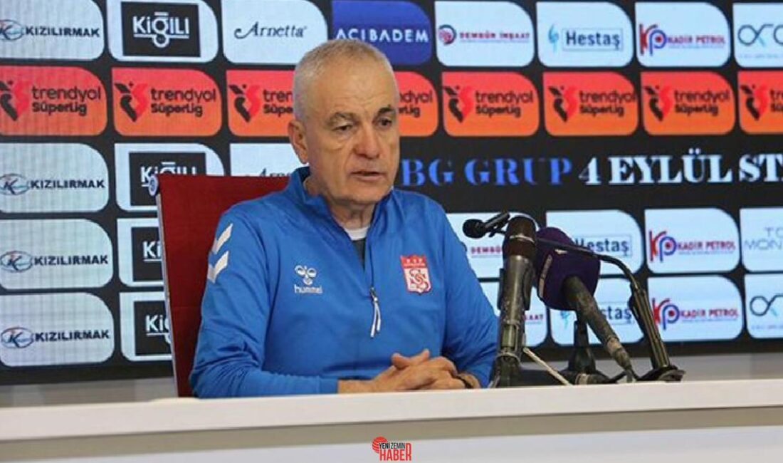 Adana Demirspor'u sahasında 5-1 mağlup eden Sivasspor'da Teknik Yönetici İstek