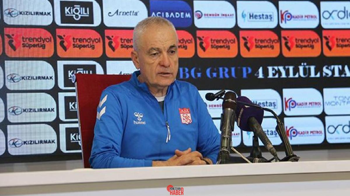 Adana Demirspor'u sahasında 5-1 mağlup eden Sivasspor'da Teknik Yönetici İstek