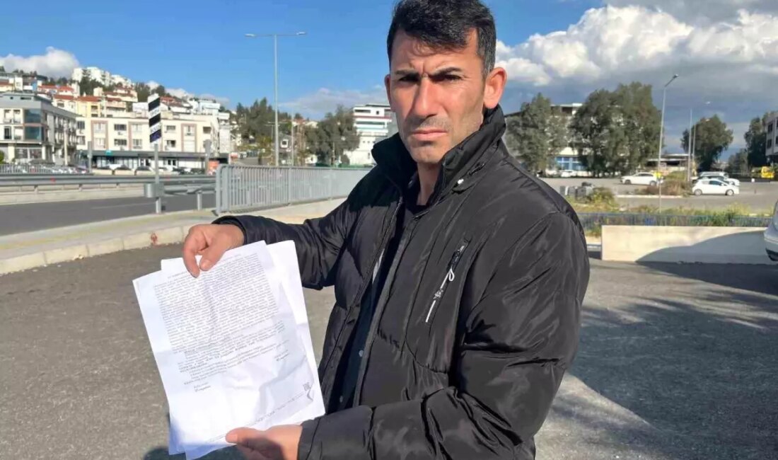 İzmir'de bir adam, karısının kendisine tehdit iletisi atıp uzaklaştırma almasıyla
