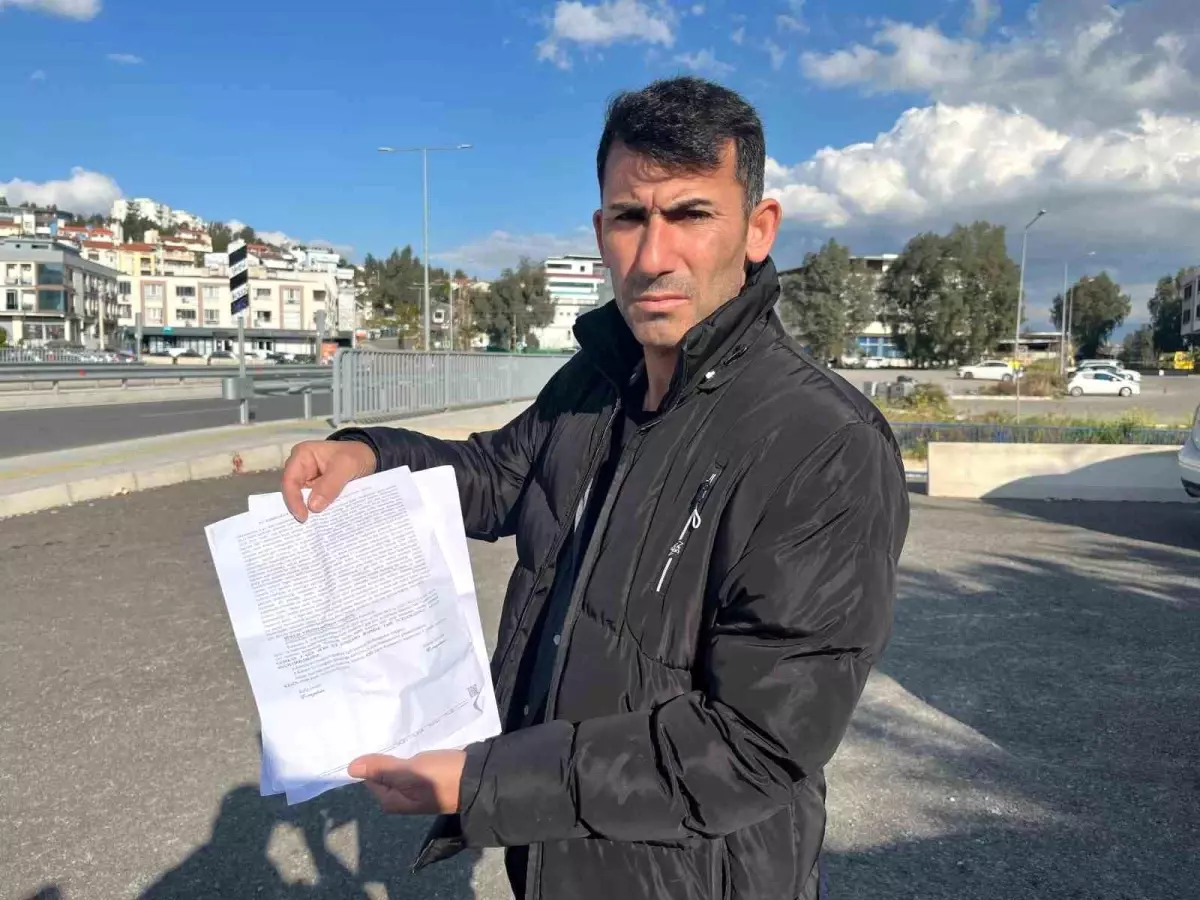 İzmir'de bir adam, karısının kendisine tehdit iletisi atıp uzaklaştırma almasıyla