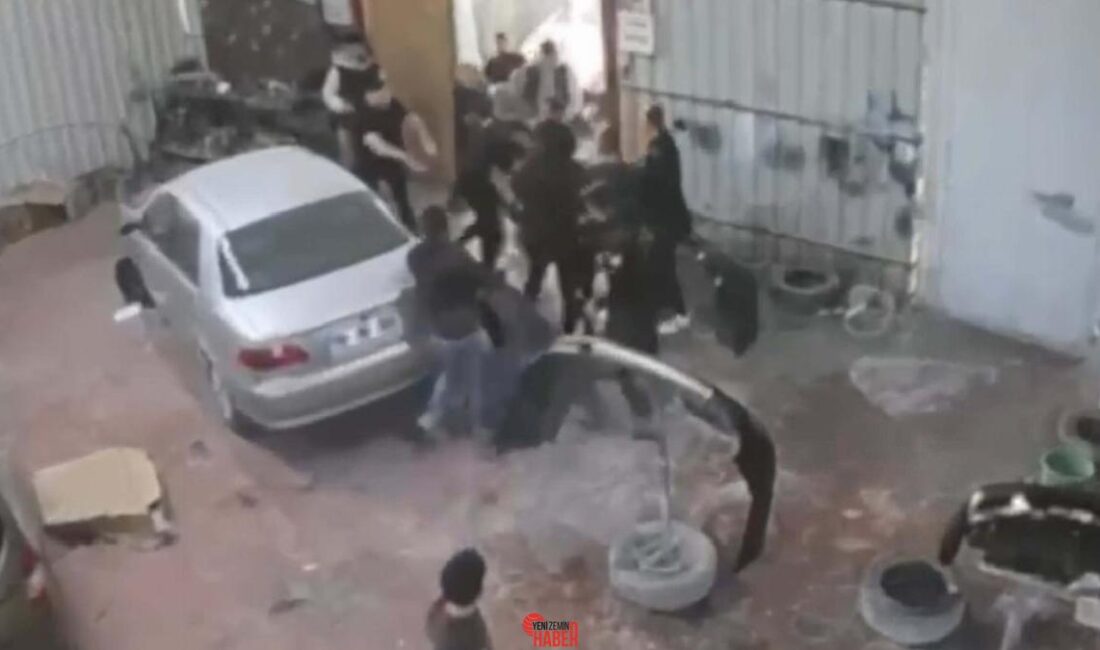 Buca ilçesinde araba servisi işleten F.A.'yı darbederek işletmeden kompresör makinesi