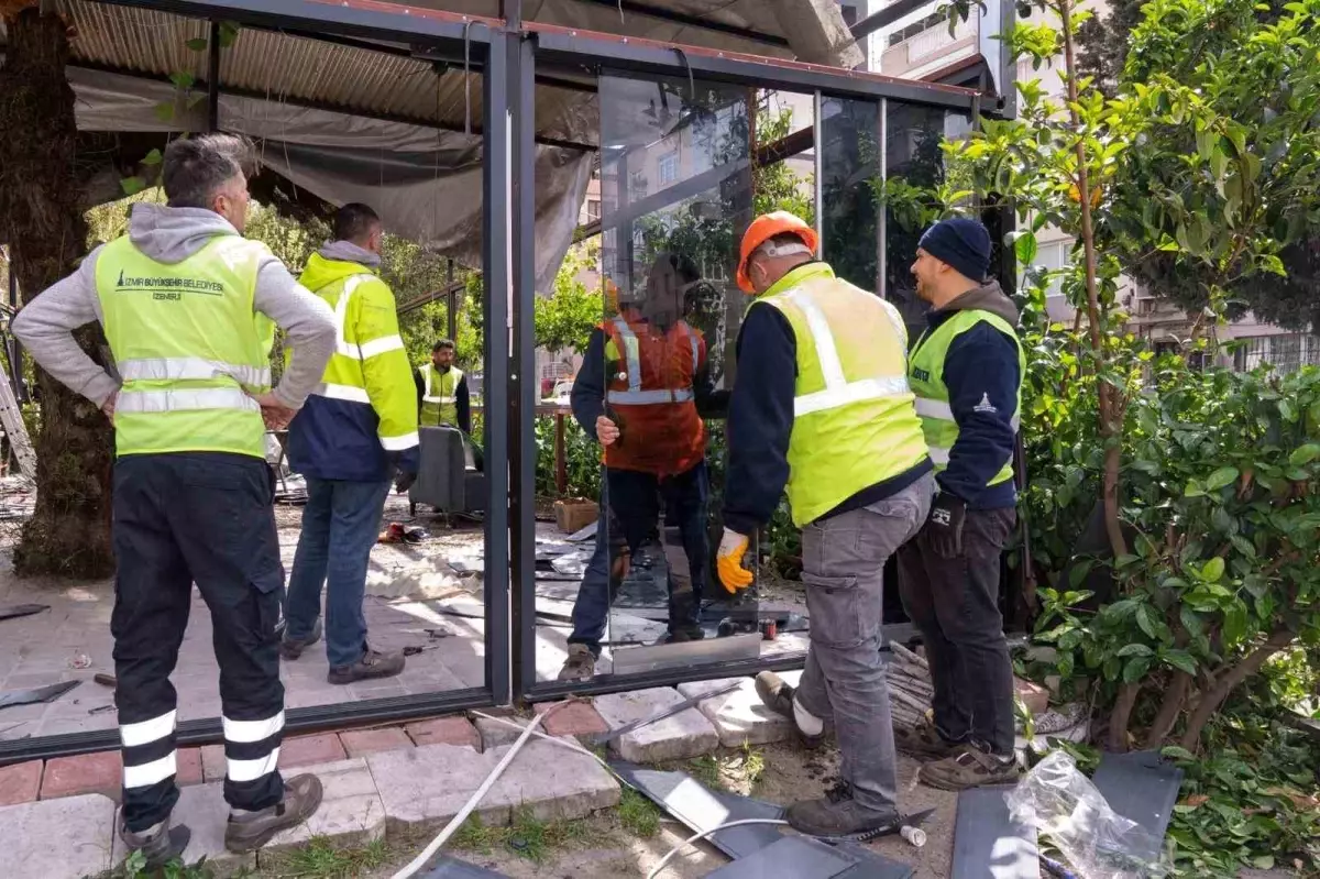 İzmir Büyükşehir Belediyesi, Buca ilçesindeki kamuya ilişkin alanları işgal eden