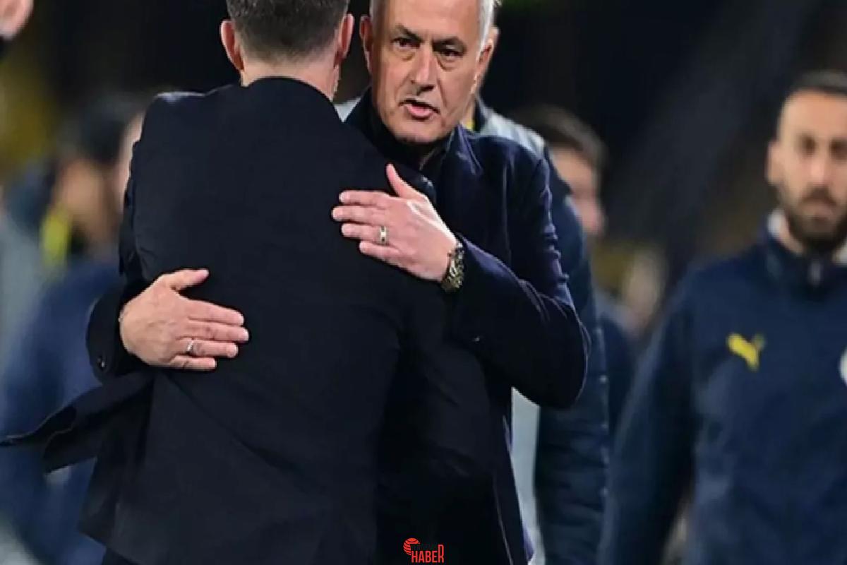 Avrupa Ligi'nde Fenerbahçe'nin Rangers'a 3-1 mağlup olduğu maçın akabinde Jose