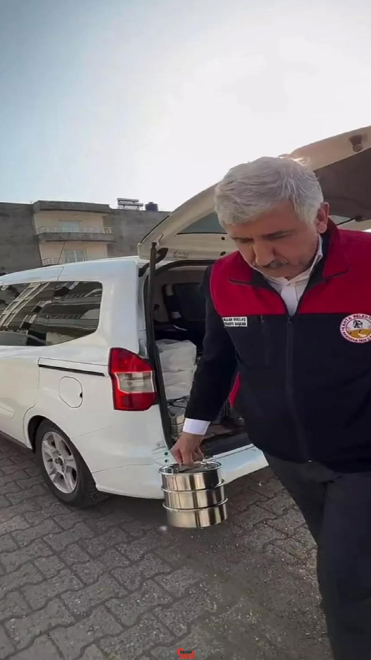 Adıyaman'ın Kahta Belediyesi, 'Gönül Projesi' ile her gün yalnız yaşayan
