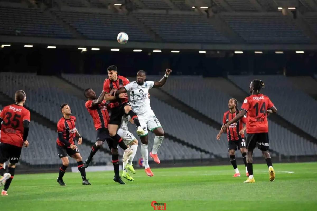 Trendyol 1. Lig'de Fatih Karagümrük, Kocaelispor ile 1-1 berabere kaldı;