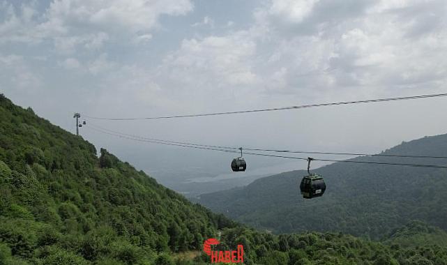 Büyükşehir Belediyesi’nin vizyon projesi Kartepe Teleferiği, Ramazan Bayramı tatili boyunca