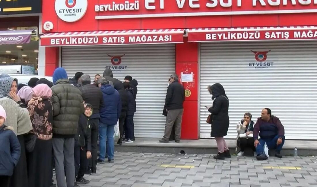 Et ve Süt Kurumu'nun vatandaşların yemesi için ucuza sattığı etler
