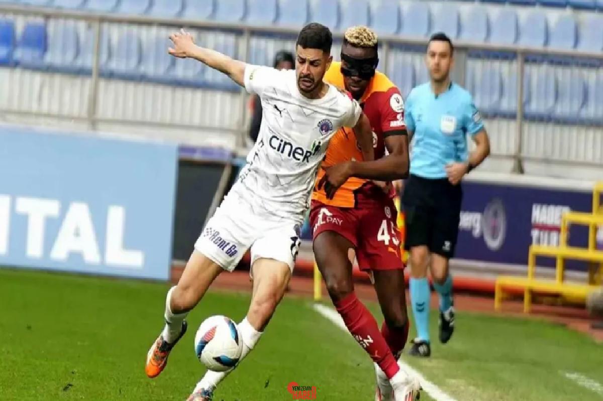 Galatasaray, Kasımpaşa ile deplasmanda 3-3 berabere kaldı. Heyecan dolu bir