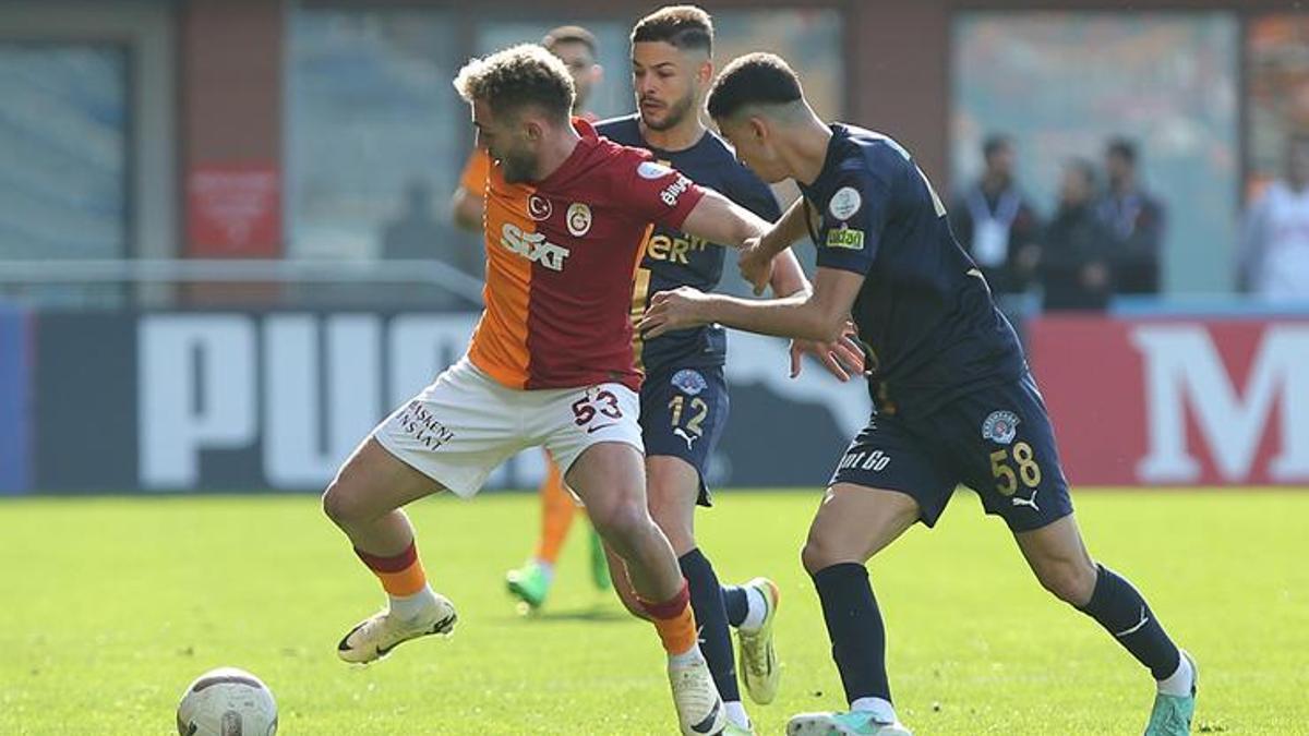 Üstün Lig'in 26. haftasında Kasımpaşa ile Galatasaray, Recep Tayyip Erdoğan