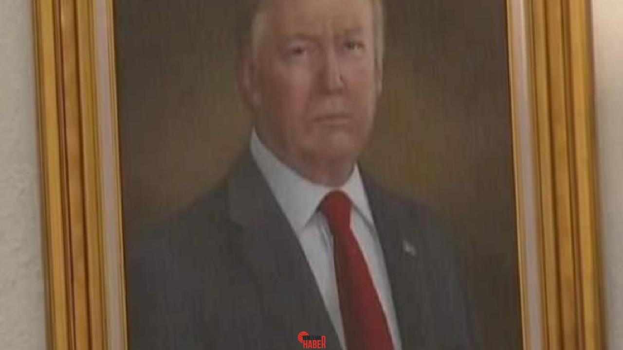 Colorado Meclis Binasındaki portresine tepki gösteren ABD Başkanı Trump, 