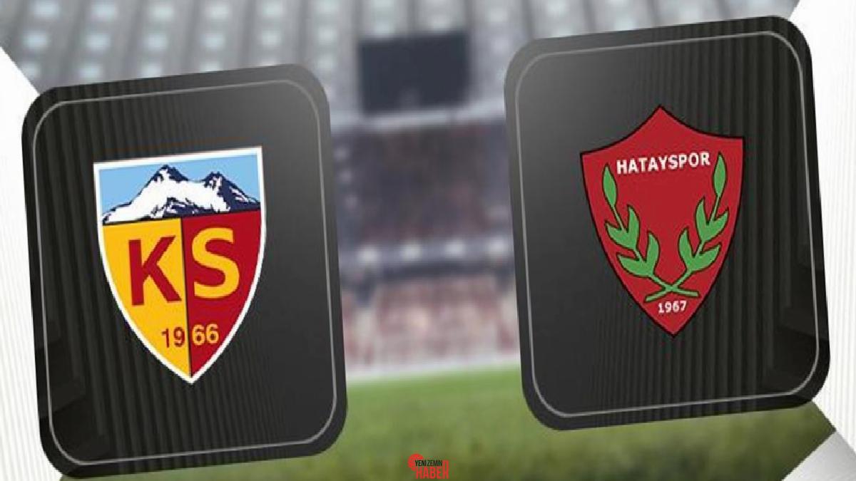 Üstün Lig’in 29. haftasında Hatayspor, Kayserispor deplasmanına çıkıyor. Düşme sınırında