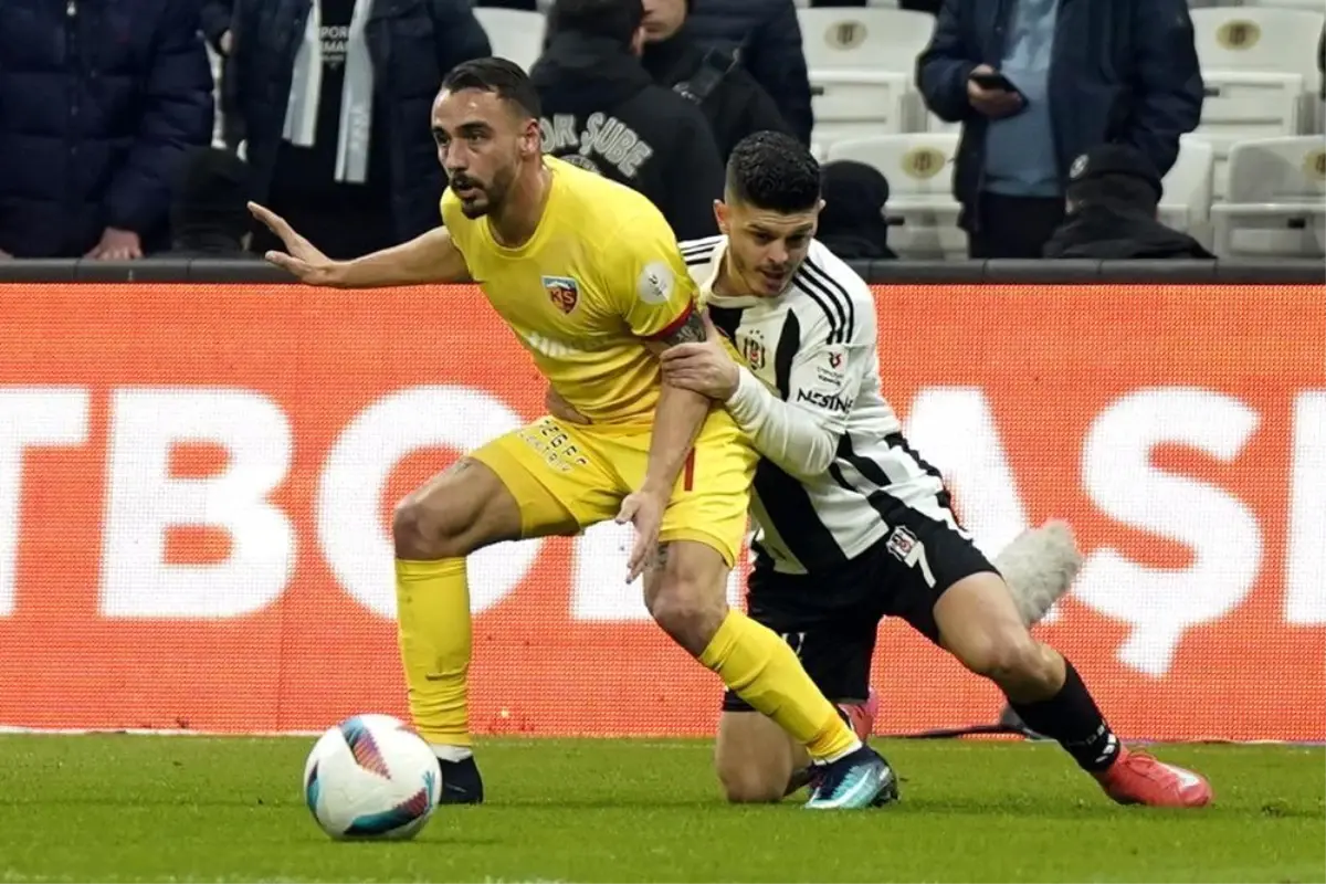 Kayserispor, Beşiktaş'a karşı son 10 dönemde yalnızca 1 galibiyet alarak