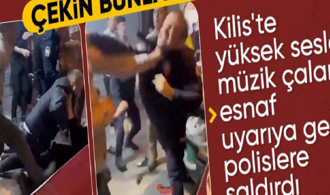 Kilis'te gece yarısı yüksek sesle müzik çalan işletmeyi şikayet eden