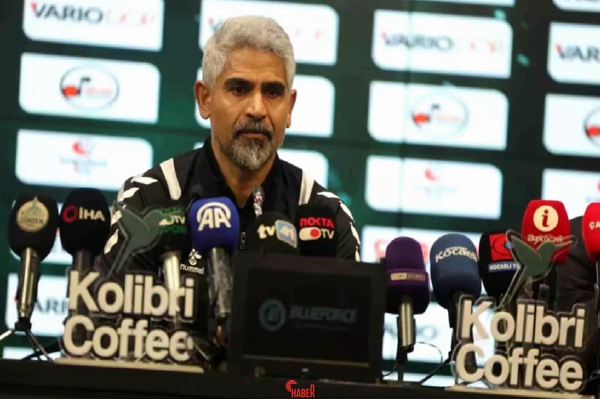 Kocaelispor Teknik Yöneticisi Taşdemir, Ankaragücü maçı sonrası galibiyet gayelerini açıkladı.