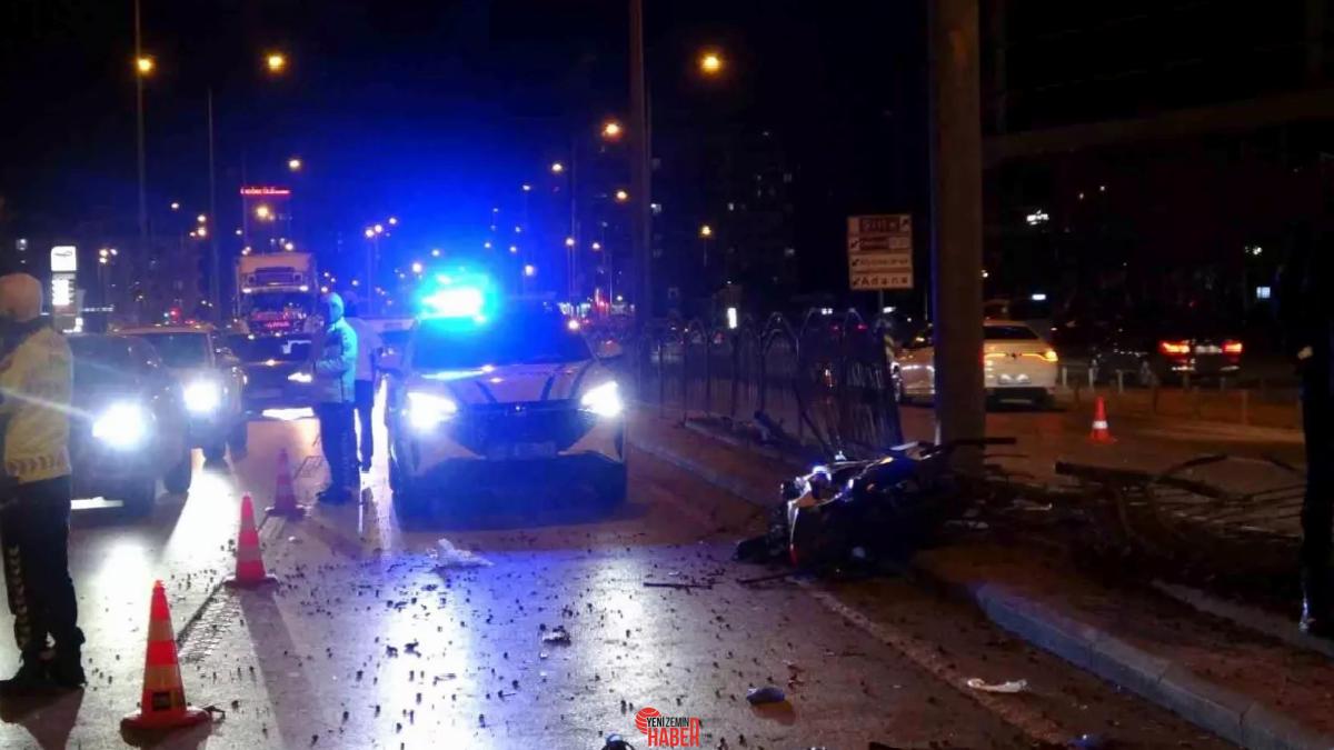 Konya'da yarış yapan motosikletler çarpıştı; bir kişi hayatını kaybetti, başkası