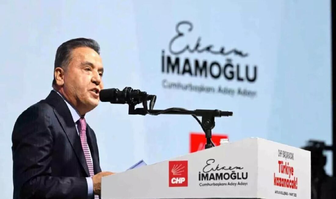 Antalya Büyükşehir Belediye Başkanı Muhittin Böcek, 23 Mart'ın Türkiye'ye baharı
