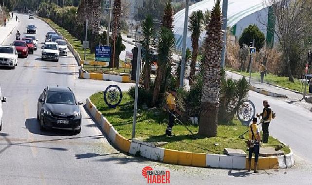 Aydın Büyükşehir Belediyesi kentin dört bir yanında gerçekleştirdiği çalışmalara sürat