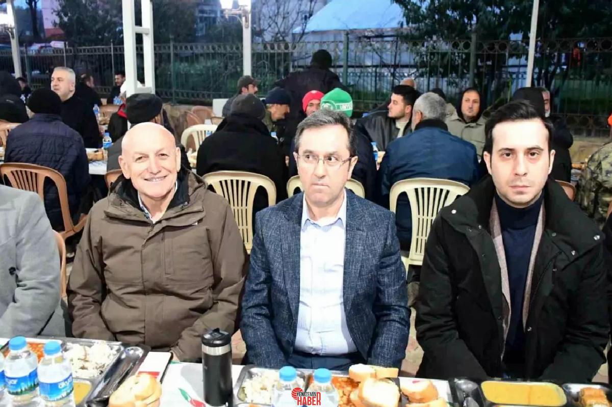 Samsun'un Terme Belediye Başkanı Şenol Kul, baba ocağı Kozluk Mahallesi'nde