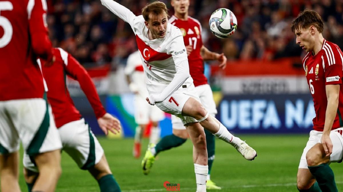 A Ulusal Takım'ın Macaristan'ı 3-0 yenerek UEFA Uluslar Ligi'nde A