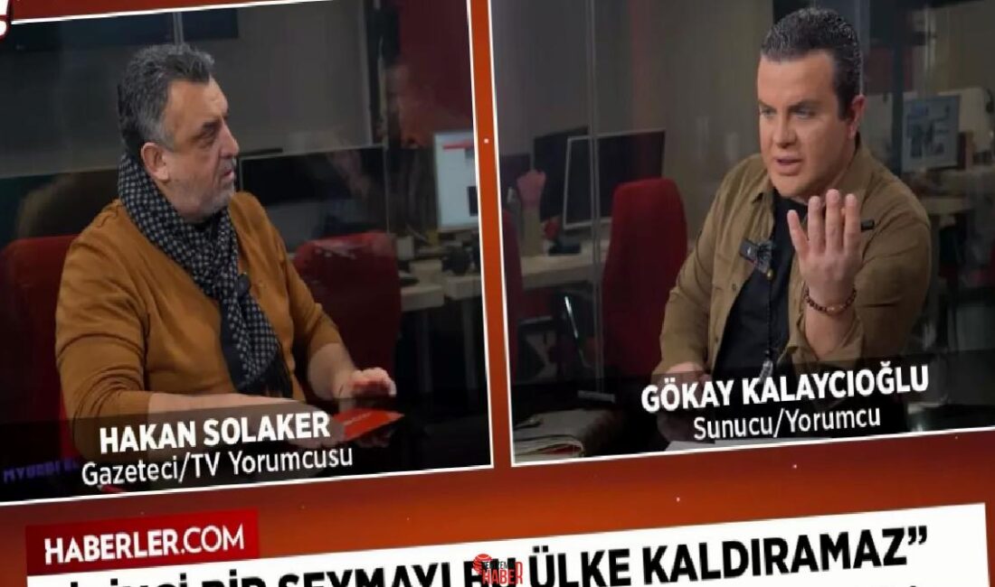 Haberler.com stüdyosunda Gökay Kalaycıoğlu ve Hakan Solaker'in sunduğu Magazin Mazeret