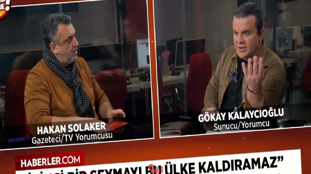 Haberler.com stüdyosunda Gökay Kalaycıoğlu ve Hakan Solaker'in sunduğu Magazin Mazeret