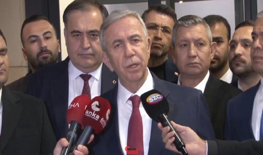 Ankara Büyükşehir Belediye Başkanı Mansur Yavaş, hakkında soruşturma başlatılacağı tezlerine