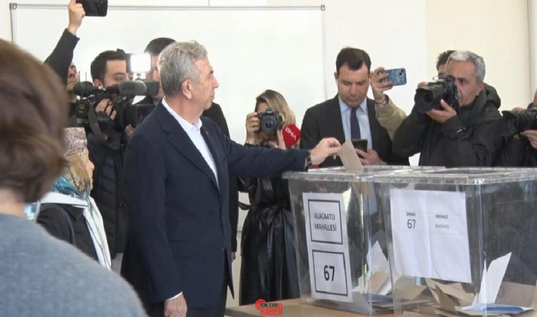 Ankara Büyükşehir Belediye (ABB) Başkanı Mansur Yavaş, partisinin cumhurbaşkanı adayını
