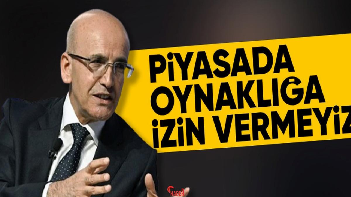 Piyasalardaki dalgalanmalara dikkat çeken Hazine ve Maliye Bakanı Mehmet Şimşek,
