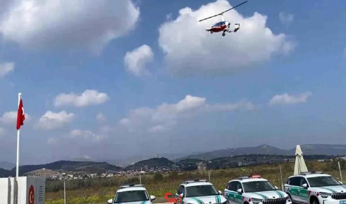 Mersin'de jandarma, TAG Otoyolu'nda cayrokopterle kontrollerini artırdı, 11 araca ceza