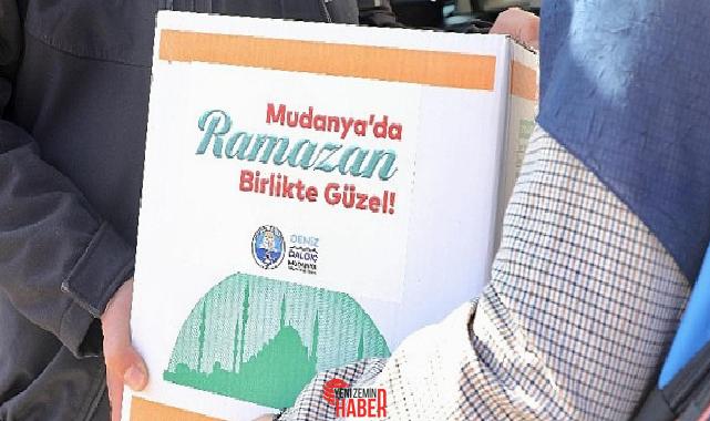Mudanya Belediyesi, Ramazan ayı boyunca muhtaçlık sahibi ailelere temel besin