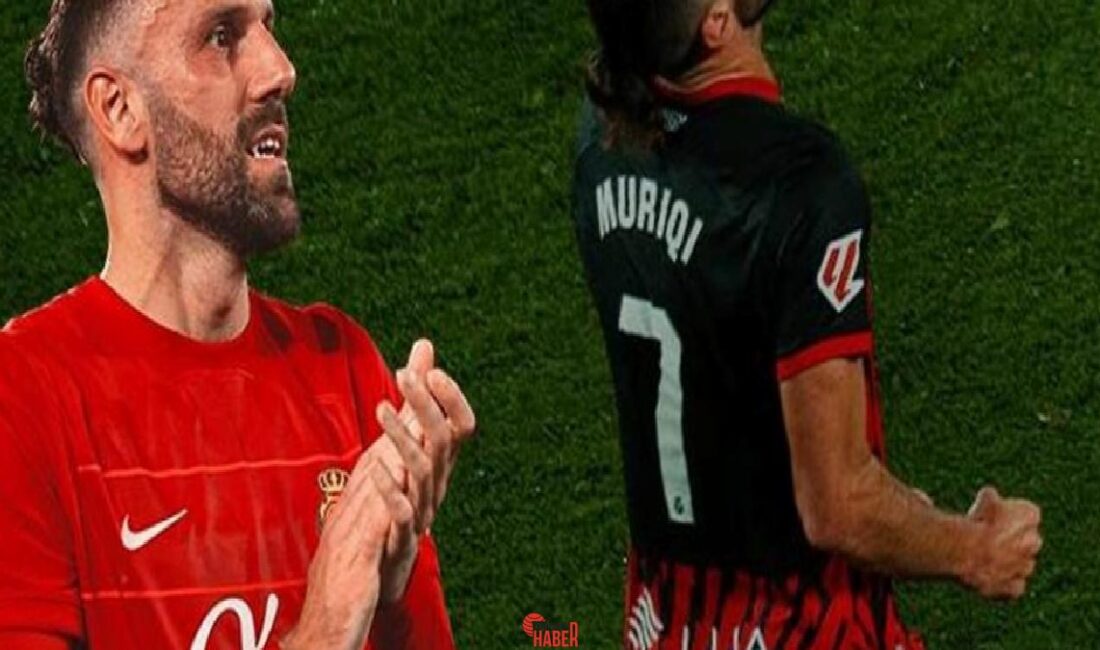 Mallorca forması giyen Fenerbahçe'nin eski yıldızı Vedat Muriqi, dün akşam