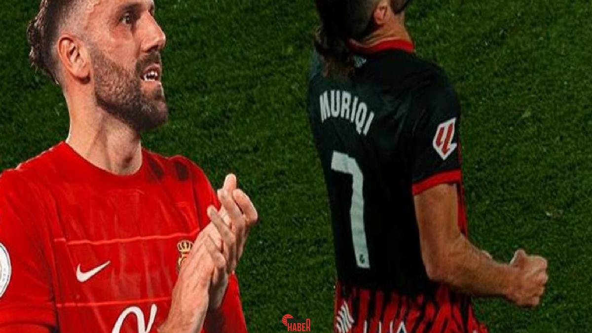 Mallorca forması giyen Fenerbahçe'nin eski yıldızı Vedat Muriqi, dün akşam