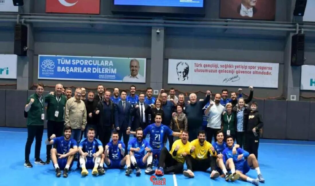 THF Erkekler Üstün Ligi'nde Nilüfer Belediyespor, evinde Mihalıççık Belediyespor'u 37-25