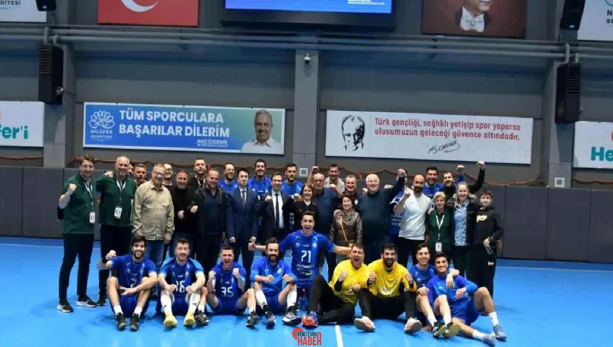 THF Erkekler Üstün Ligi'nde Nilüfer Belediyespor, evinde Mihalıççık Belediyespor'u 37-25