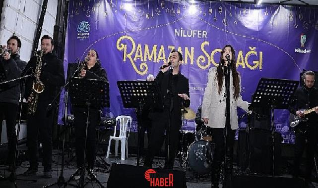 Nilüfer Ramazan Sokağı her akşam birbirinden farklı etkinliklere mesken sahipliği