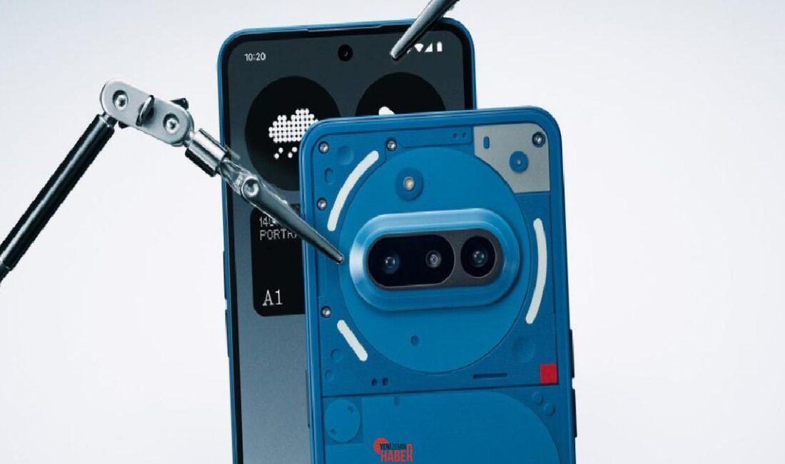 Nothing Phone (3a), yenilikçi tasarımı, geliştirilmiş kamera özellikleri ve yapay